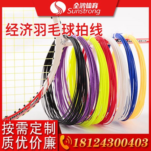 經(jīng)濟羽毛球拍線